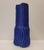 Small Modern Blue Ceramic Vase in Blown Glass, Denmark, 1970s For Sale - Image 4 of 14