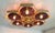 21st Century Hive Satin Brass Amethyst Bubbles Murano Flush Mount by Fabio LTD For Sale - Image 6 of 8