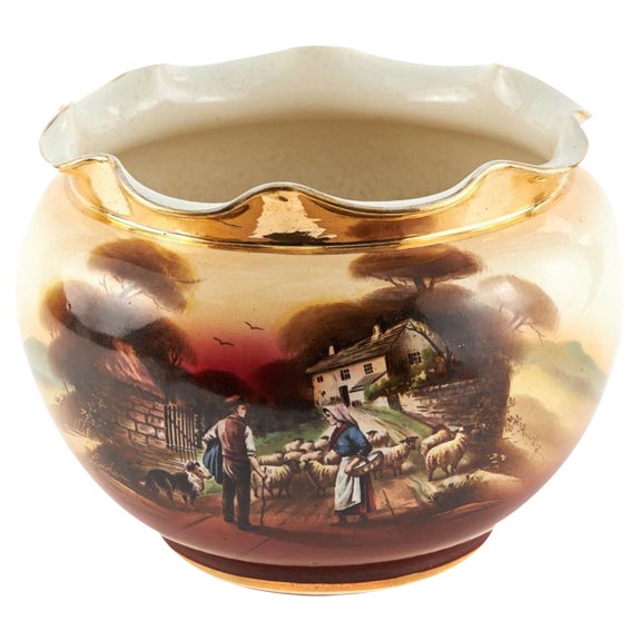 19th Century Ceramic Planter For Sale