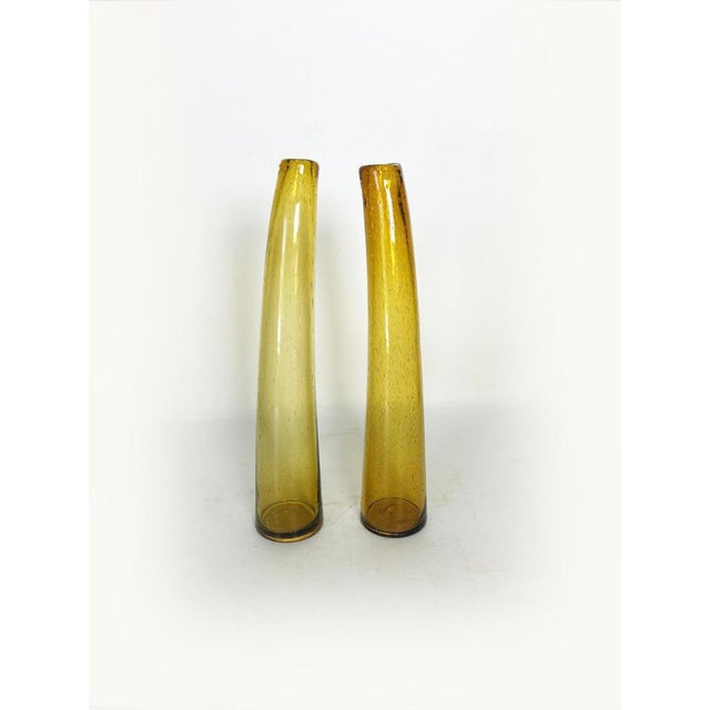 Vases in Art Glass from the Biot Factory, France, 1980s, Set of 2 For Sale - Image 4 of 10