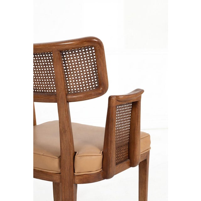 Set of Eight Edward Wormley for Dunbar Curved-Back Dining Chairs, 1948 For Sale - Image 10 of 13