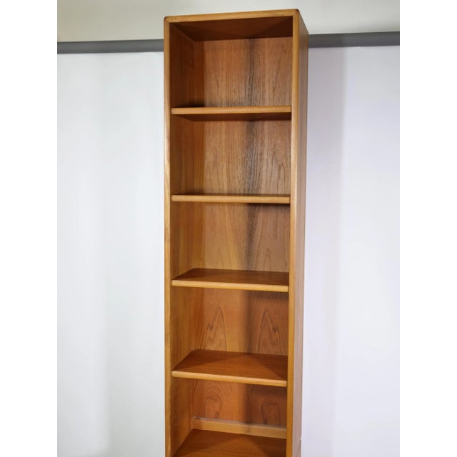 Wood Vintage Teak Shelving Unit, 1970s For Sale - Image 7 of 12