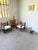 Brown Lounge Chairs in Oak by Dudouyt, 1950s, Set of 2 For Sale - Image 8 of 18