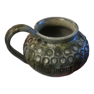 Alvino Bagni ‘Seascape’ Wide Pitcher With Handle in a Rare Color Way For Sale
