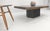 Lava Tile 32x48 Compact Studio Made Mid Century Modern Coffee Table MINT For Sale - Image 12 of 12