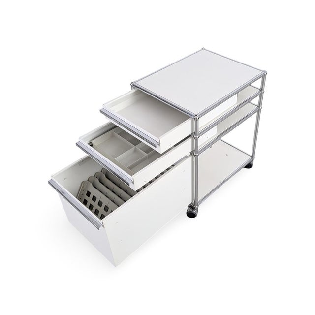 Rolling Container Office Cabinet from USM Haller For Sale - Image 5 of 8