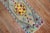 Mid 20th Century Vintage Dazzling Turkish Anatolian Rug - 1'8" x 3'11" For Sale - Image 5 of 8