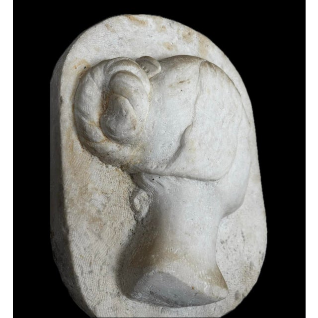 Unknown, Profile of a Woman, 1880, Marble For Sale - Image 9 of 11