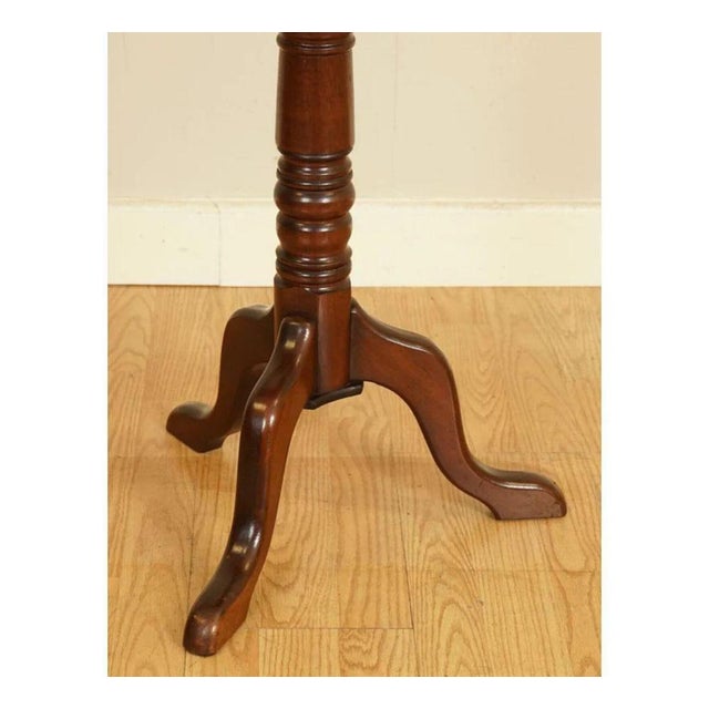 Victorian Side Table with Tripod Legs For Sale - Image 5 of 10