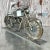 Metal Vintage Motorcycle Sculpture For Sale - Image 7 of 7