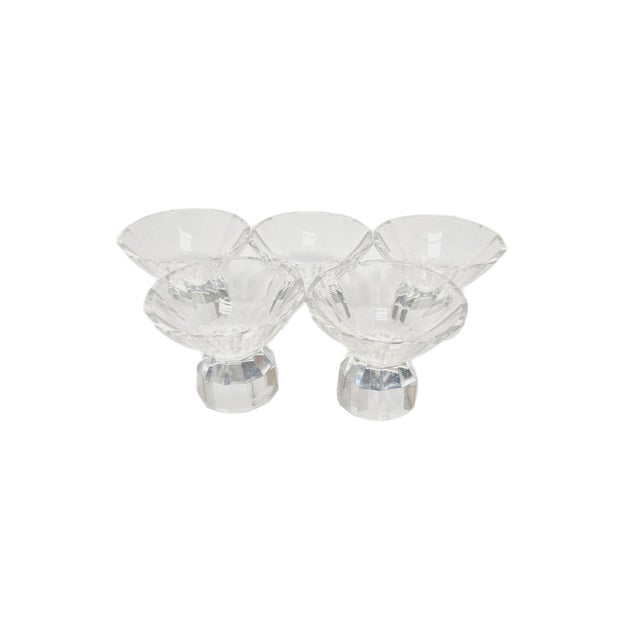 Art Deco Czechoslovakian Glasses, 1950s, Set of 5 For Sale - Image 12 of 15