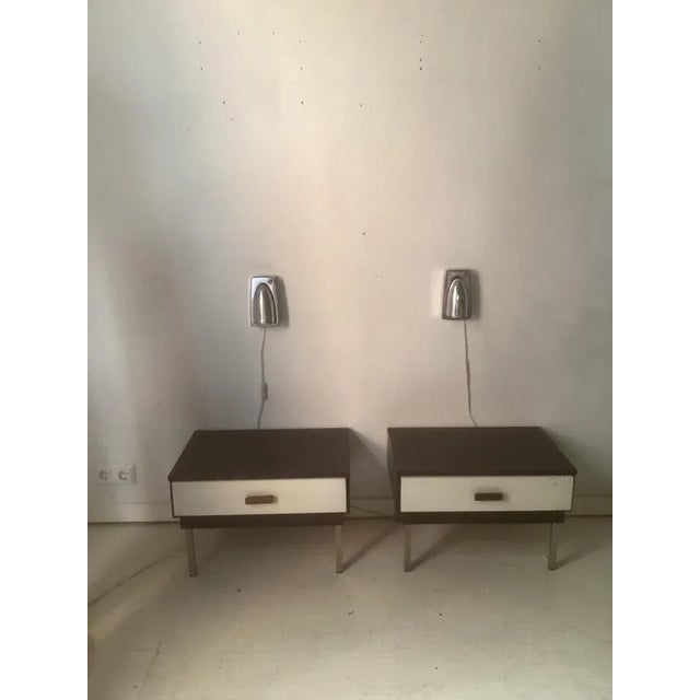 Industrial Bedside Wall Lights by Raymond Loewy for Swivelier, 1960s, Set of 2 For Sale - Image 10 of 11