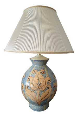 Ceramic Lamp by Hubert Olivier, France, 1980s