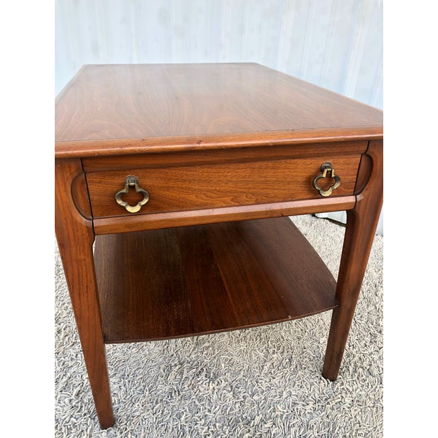 Mid Century Modern Single Drawer End Tables by Mersman a Pair Chairish