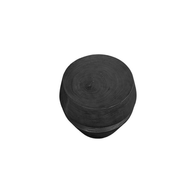 Not Yet Made - Made To Order Sculptural Mango Wood Side Table, Burnt Finish Modern Organic For Sale - Image 5 of 6