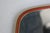 Mid-Century Modern Mid-Century Gold and Red Mirror, 1960s For Sale - Image 3 of 5