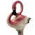 1950s Large 10" MCM California Pottery Ceramic Bashful Pink Flamingo Tabletop Statue For Sale In Los Angeles - Image 6 of 10