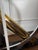 Kaizo Oto for Design Institute America Postmodern Brass, Chrome & Glass Sculptural Console Table For Sale - Image 10 of 12