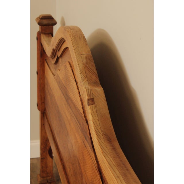 Southwest Rustic Pine King Headboard Chairish
