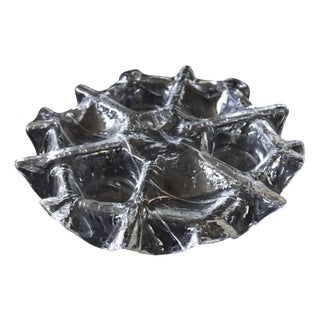 Vintage Handmade Candleholder from Muurla, Finland For Sale