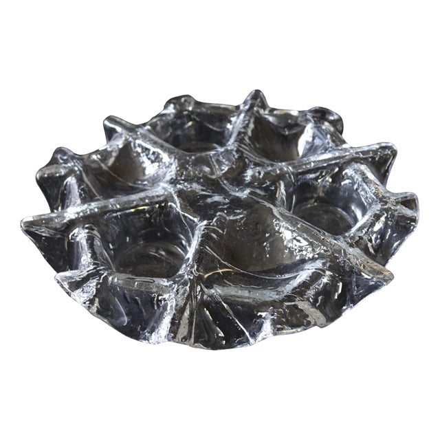 Vintage Handmade Candleholder from Muurla, Finland For Sale