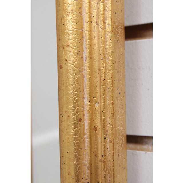 Uttermost Gold Gilt Hollywood Regency Dome Top Mirror For Sale - Image 11 of 14