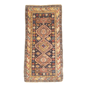 Antique Caucasian Shirvan Rug 4’ X 7’11”