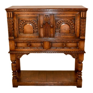 Late 19th-C. Ipswitch Oak Server For Sale