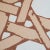 22" Cane Back in Raffia Pillow For Sale - Image 4 of 5
