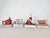 Mid-Century Modern Mid Century Retro Blune Putz Christmas Village Houses- Set of 4 For Sale - Image 3 of 10