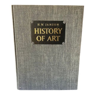 1971 History of Art h.w. Janson Large Coffee Table Book For Sale