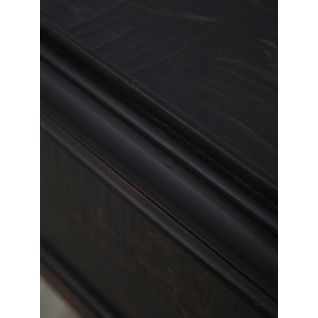 Ethan Allen Chinoiserie Decorated Flip Top Box For Sale - Image 10 of 15