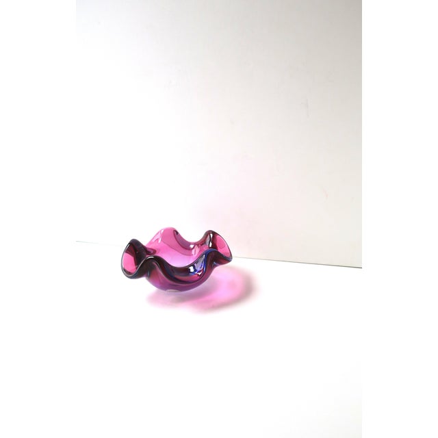 Mid 20th Century Italian Murano Bowl, Midcentury Modern Design, Mid 20th Century, Italy For Sale - Image 5 of 9