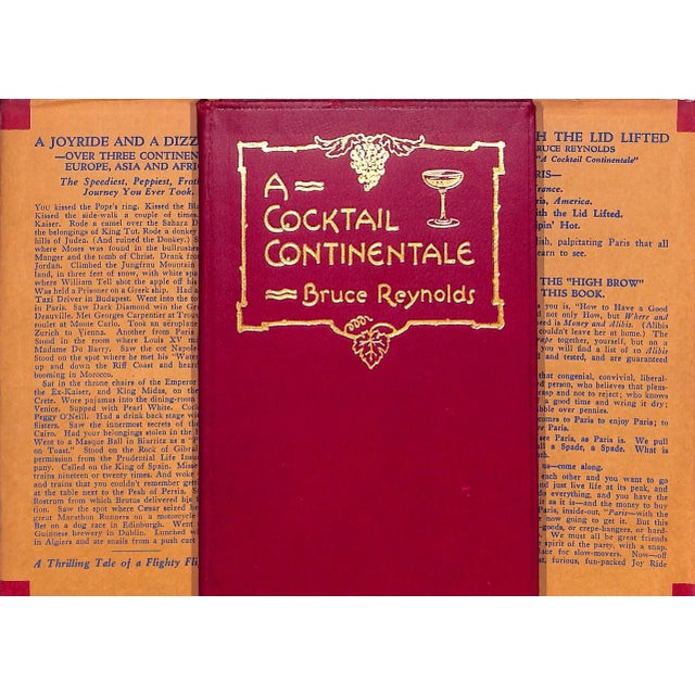 Concocted in 24 countries served in 38 sips and a kick guaranteed REYNOLDS, Bruce [290] pp. 1926 George Sully & Company 7"...