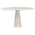 Vintage Italian Travertine Round Dining Table with Cone Base, 1970s For Sale - Image 9 of 9