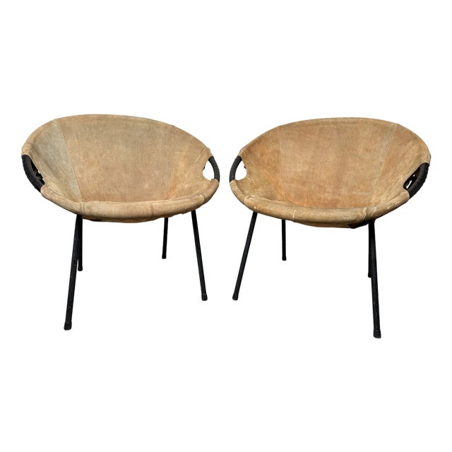 Balloon Chairs from Lusch & Co., 1960s, Set of 2 For Sale