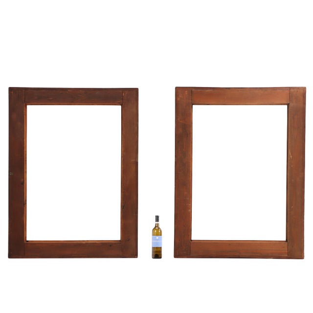 Italian Pair of Italian Ebonized Frames in the Dutch Style, C. 1940 For Sale - Image 3 of 6