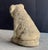 Dove Gray English Garden Stone Statuary Pig For Sale - Image 8 of 12