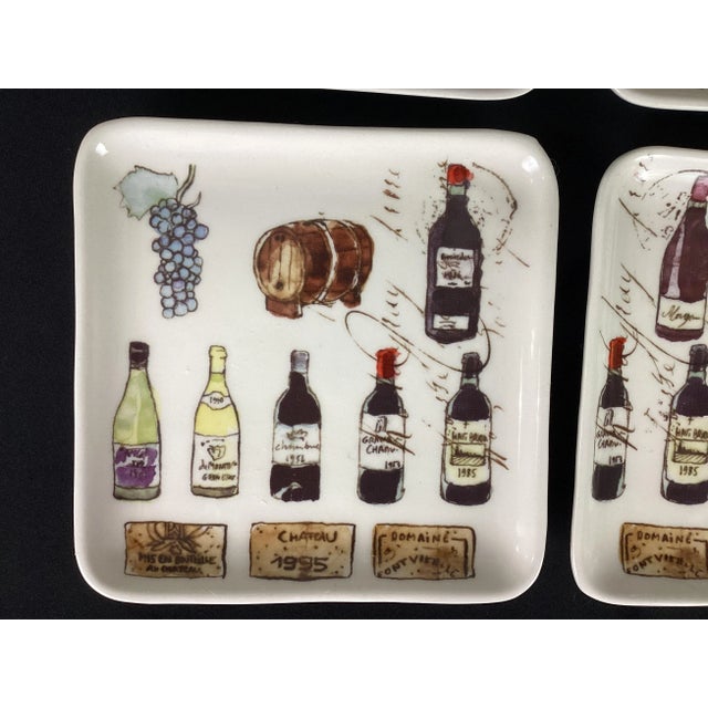 Williams Sonoma - appetizer, plates -set of 4