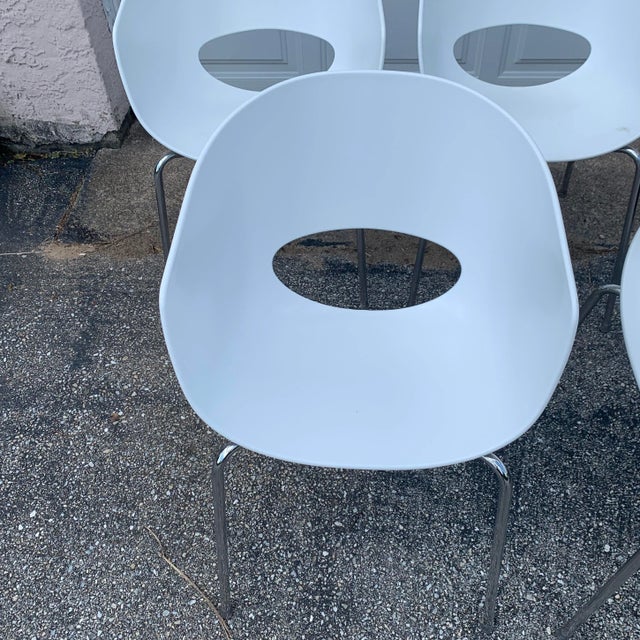 1970s 1970s Vintage Sintesi of Italy Large Orbit Chairs - Set of 4 For Sale - Image 5 of 13