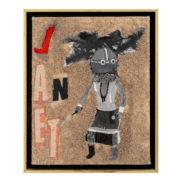 David Porter "A Hopi for Janet" Mixed Media For Sale