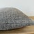 Mid-Century Modern Alora Heavy Woven Textured Linen Pillow in Flax For Sale - Image 3 of 5