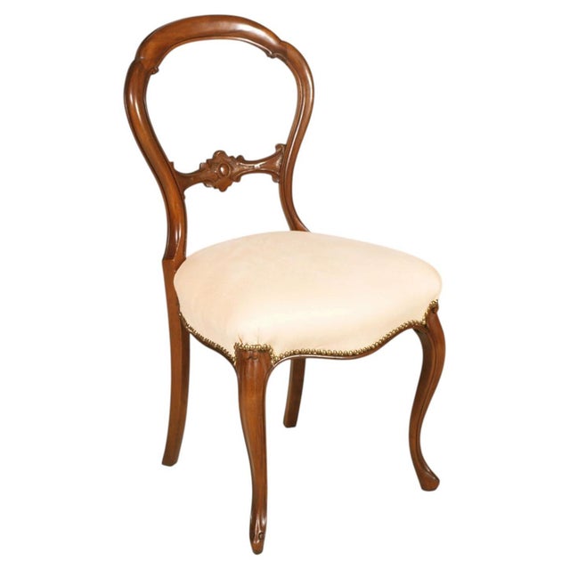 Baroque Sorrento Walnut Chairs, 1920s, Set of 6 For Sale - Image 6 of 9