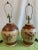 Very simple and rustic beauty, this pair of earthenware or stoneware table lamps would be a perfect fit in a neutrally...