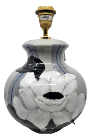 French Ceramic Lamp by Hubert Olivier, 1980s