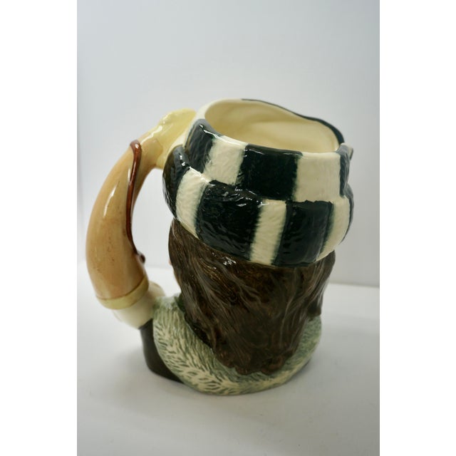 Mid 20th Century Vintage Royal Doulton "The Trapper" Character Jug (D6609) – Large Size For Sale - Image 5 of 6