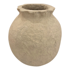 Large Textured Plaster Vase