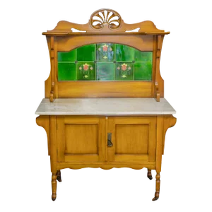 Victorian Birch Washstand