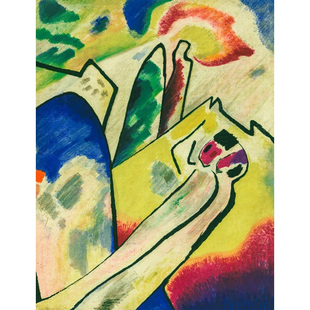 Abstract 1955 Wassily Kandinsky Lithograph Composition IV For Sale - Image 3 of 6