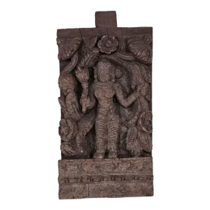 Small Indian 19th Century Sandalwood Carving of Goddess